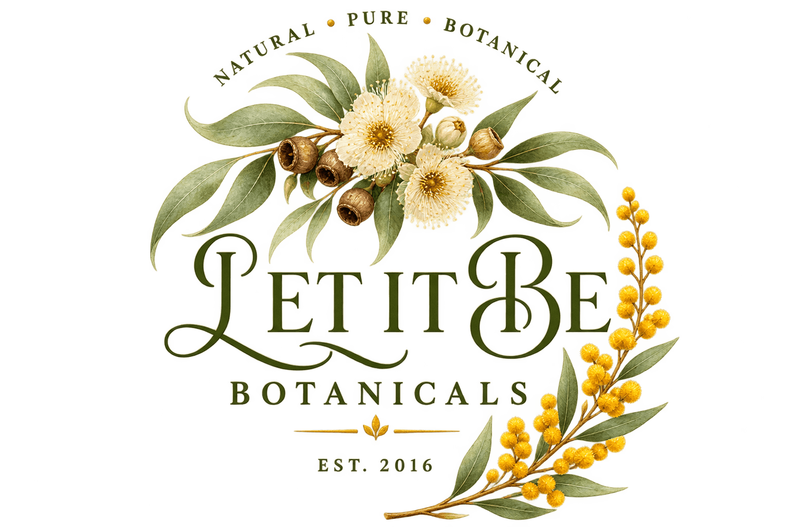 Let It Be Botanicals crest